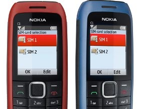 Nokia C1 Ponsel Nokia Dual SIM Card