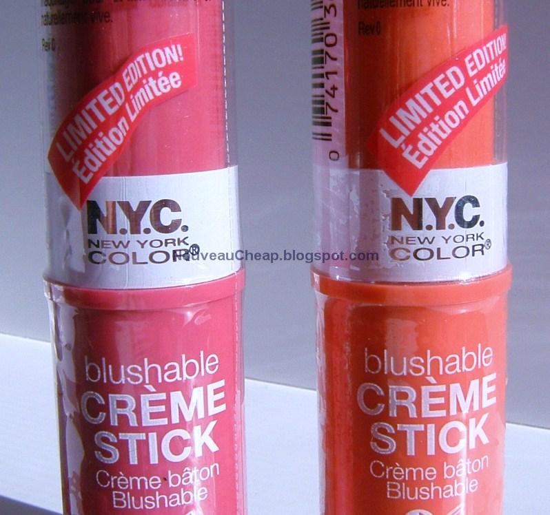 Review NYC Limited Edition Shock Value Blushable Creme Sticks Nouveau Cheap