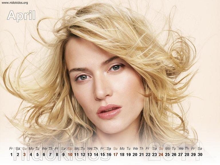 wallpaper of titanic actress. WALLPAPER COLLECTIONS: Kate Winslet Desktop Calendar 2011