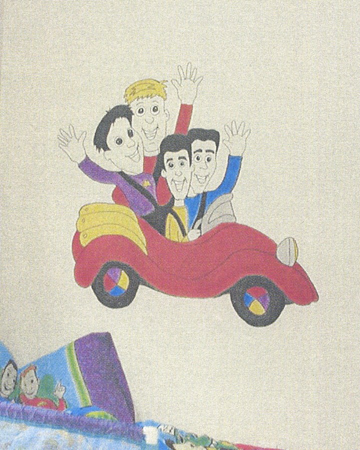 The Wiggles Girl Painting
