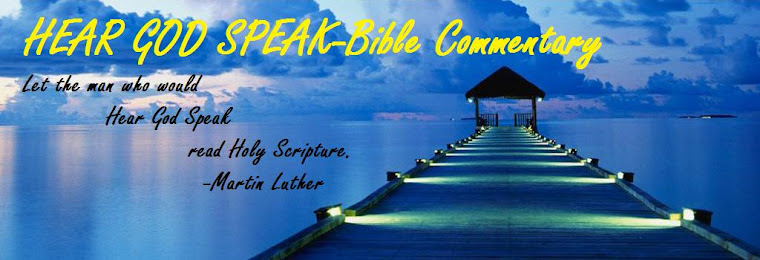 Hear God Speak-Bible Commentary