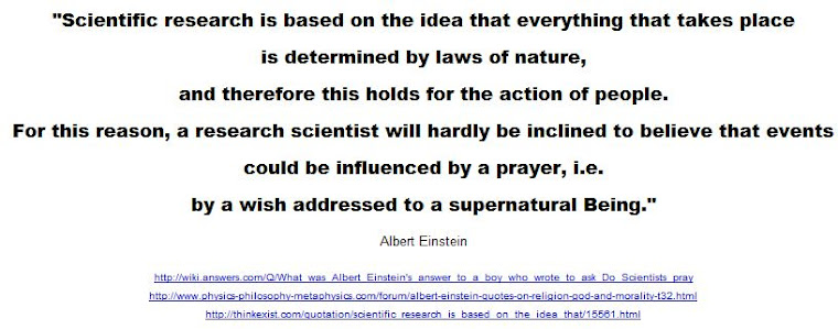 scientific research is based on the idea that prayers are wishful thinking..
