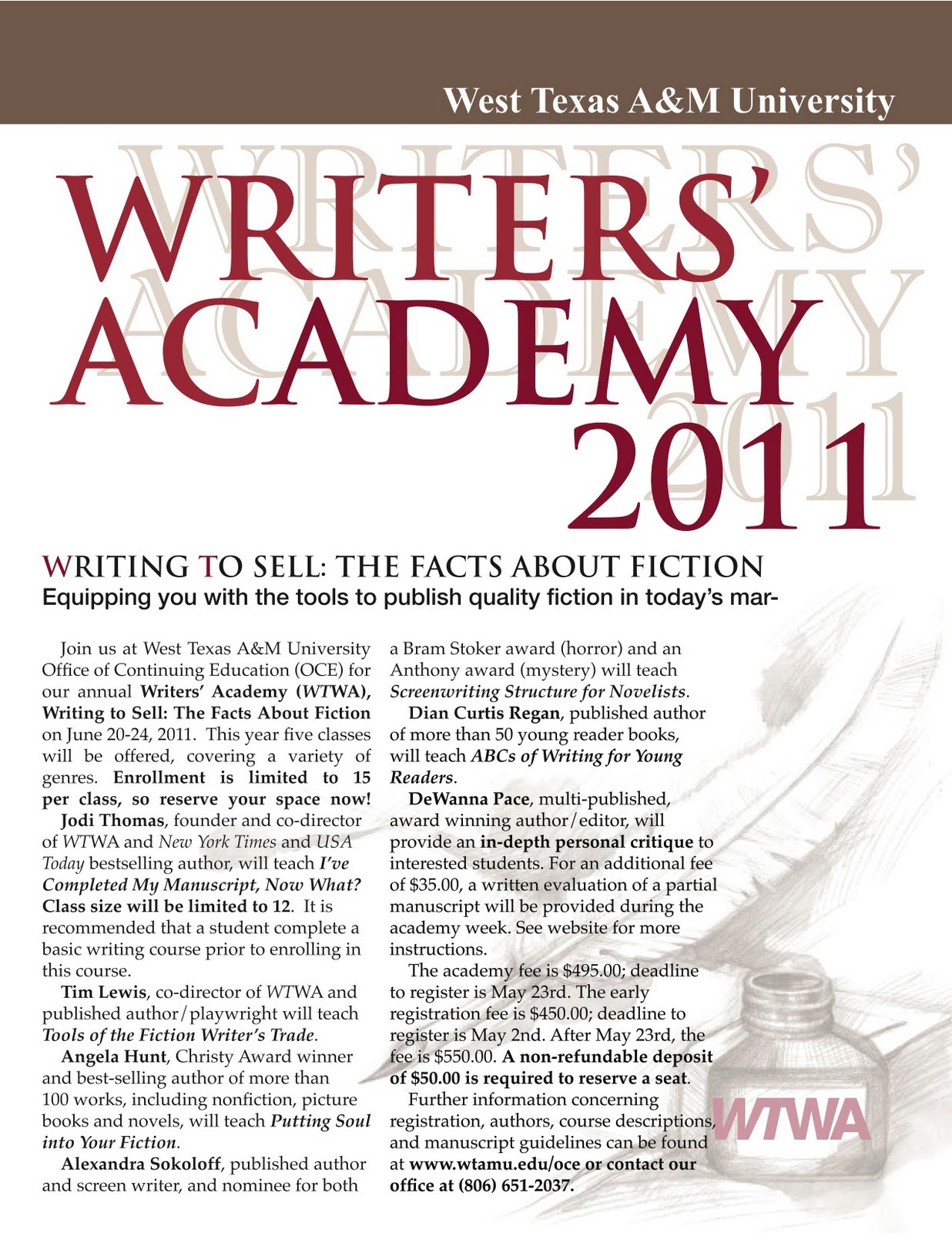 A Life in Pages Texas Writers Academy