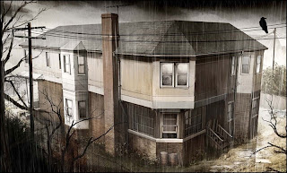 Heavy Rain Set Design Art Concept: House