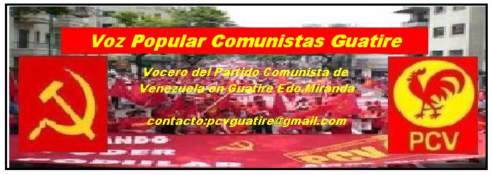Voz Popular  Comunistas Guatire