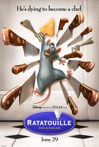 Ratatouille crazy chef