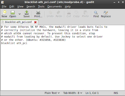 blacklist ath5k