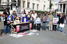 وقفة تضامنية مع أسر مذبحة سجن بوسليم  لندن  18ـ9ـ2010
