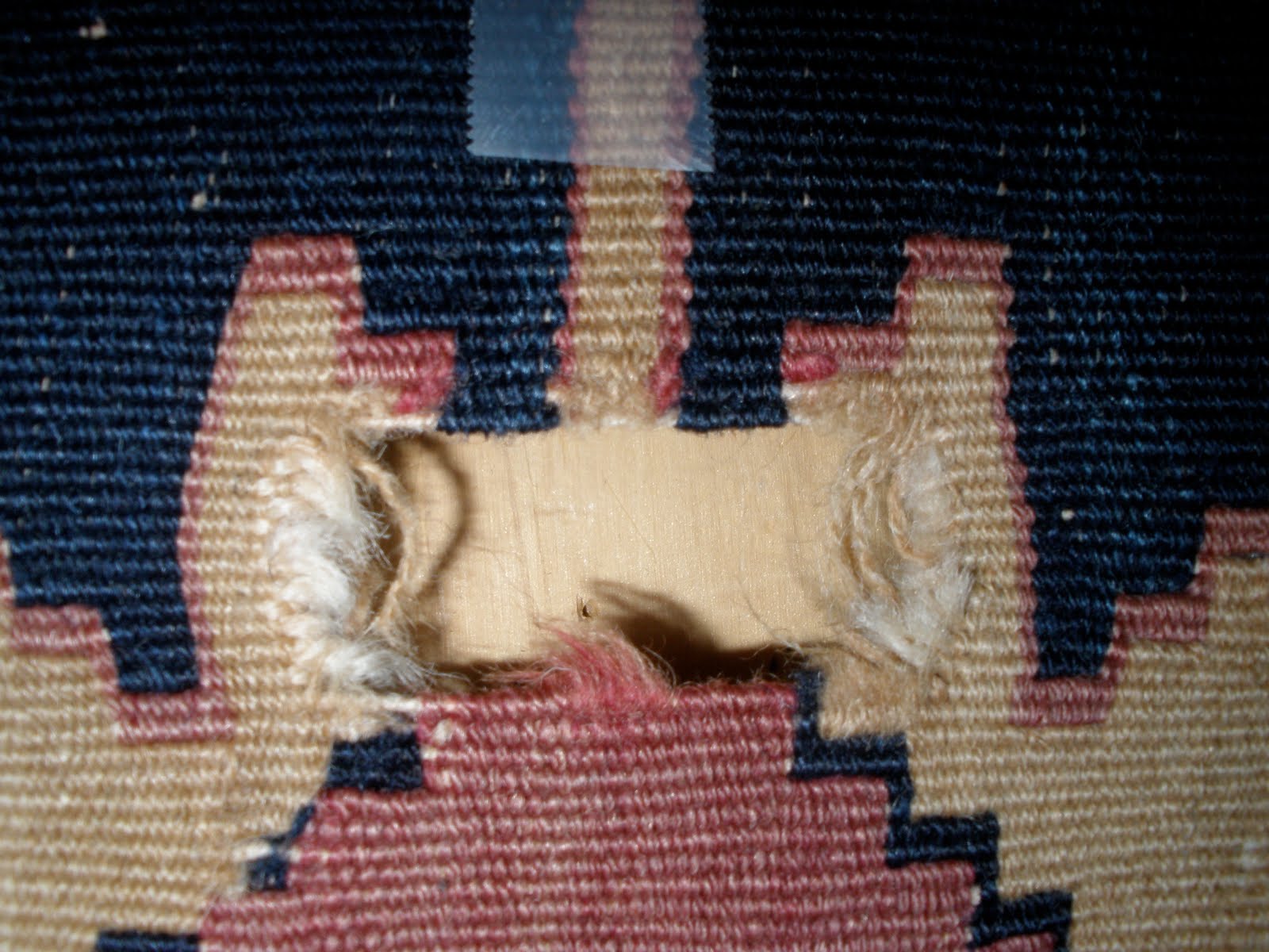 Kilim Restoration Result and a Recipe to Follow