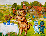 drawn by Louis Wain