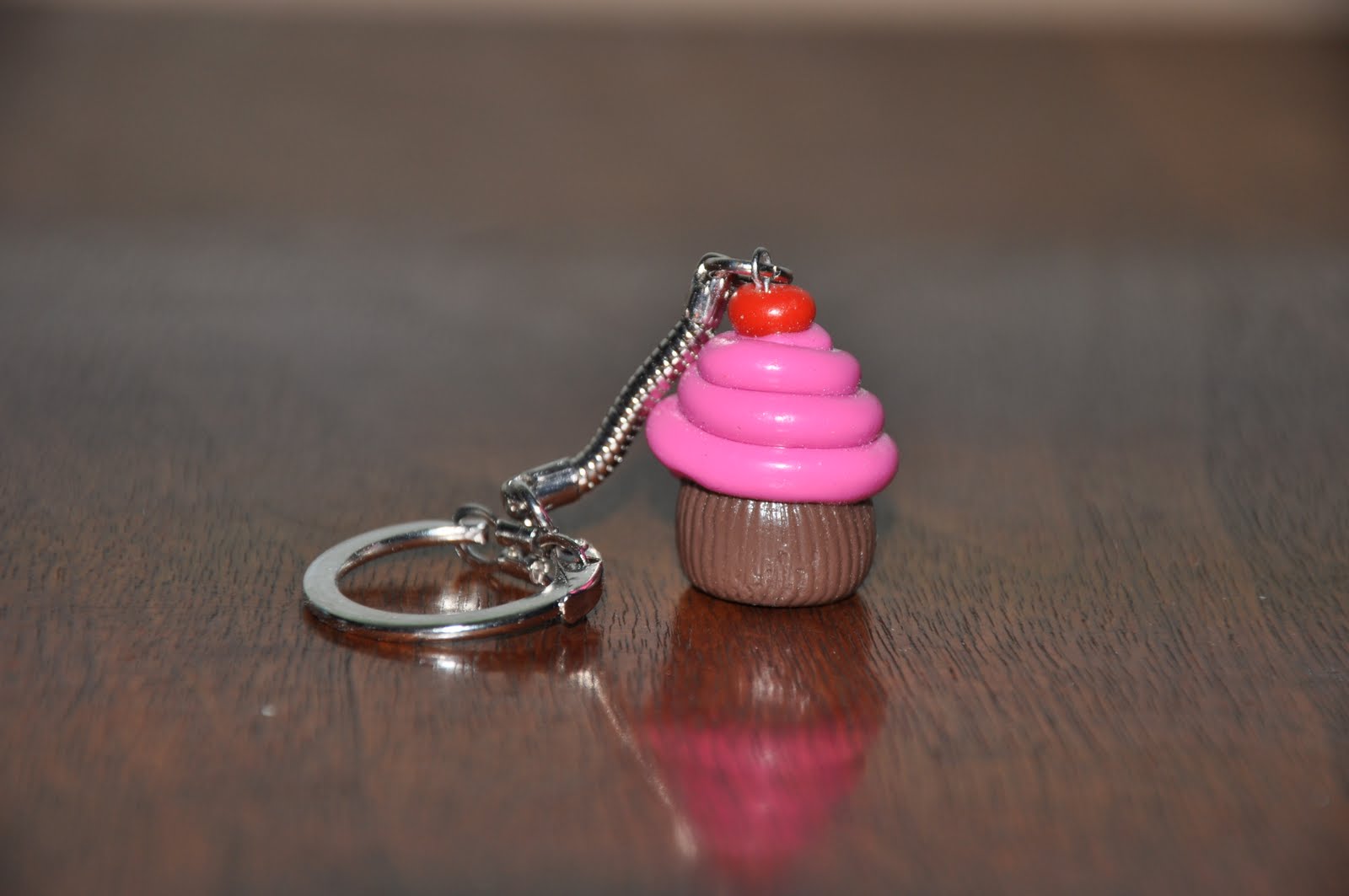 Sometimes I Craft Myself Cupcake Key Chains