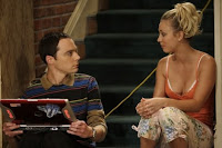 Sheldon Cooper and Penny of the Big Bang theory