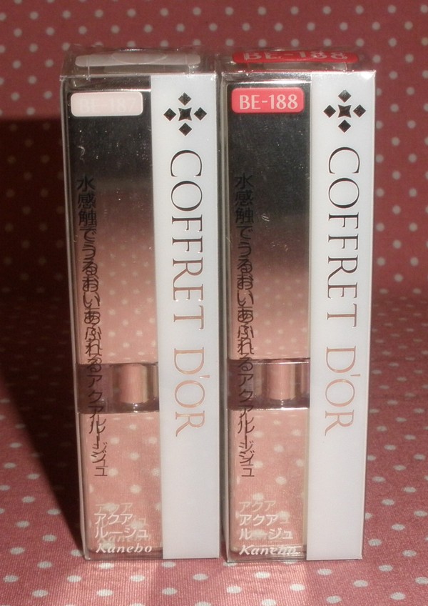 Lotus Palace Spring 2010 Kanebo Coffret D Or Aqua Rouge Aa Rouge