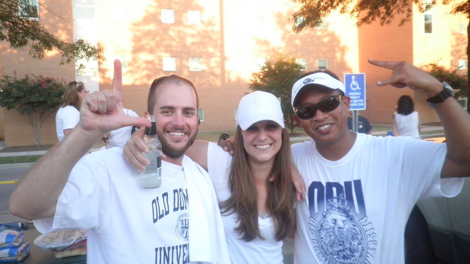 ODU FOOTBALL'S GREEN LOT ODU's First CAA Game A Success, Including The