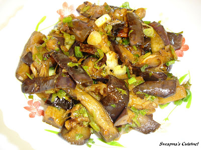 Eggplant Szechwan Style
