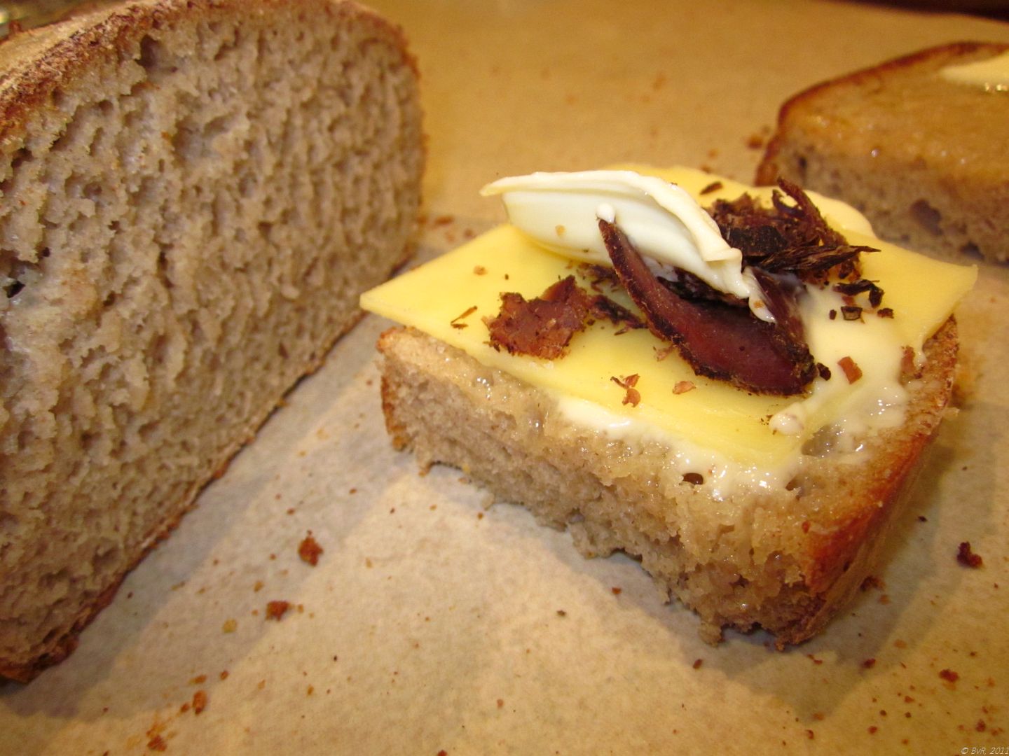 The Aussie Van's Fresh Sourdough bread...