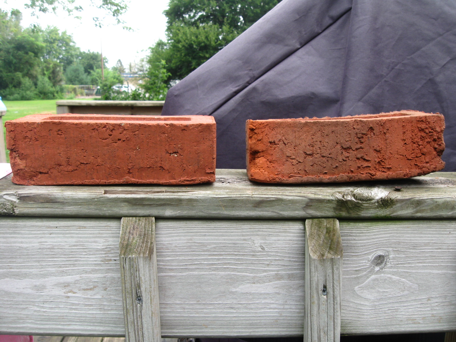 Make Your Own Bricks Bottle kiln, firing 2, better but not good