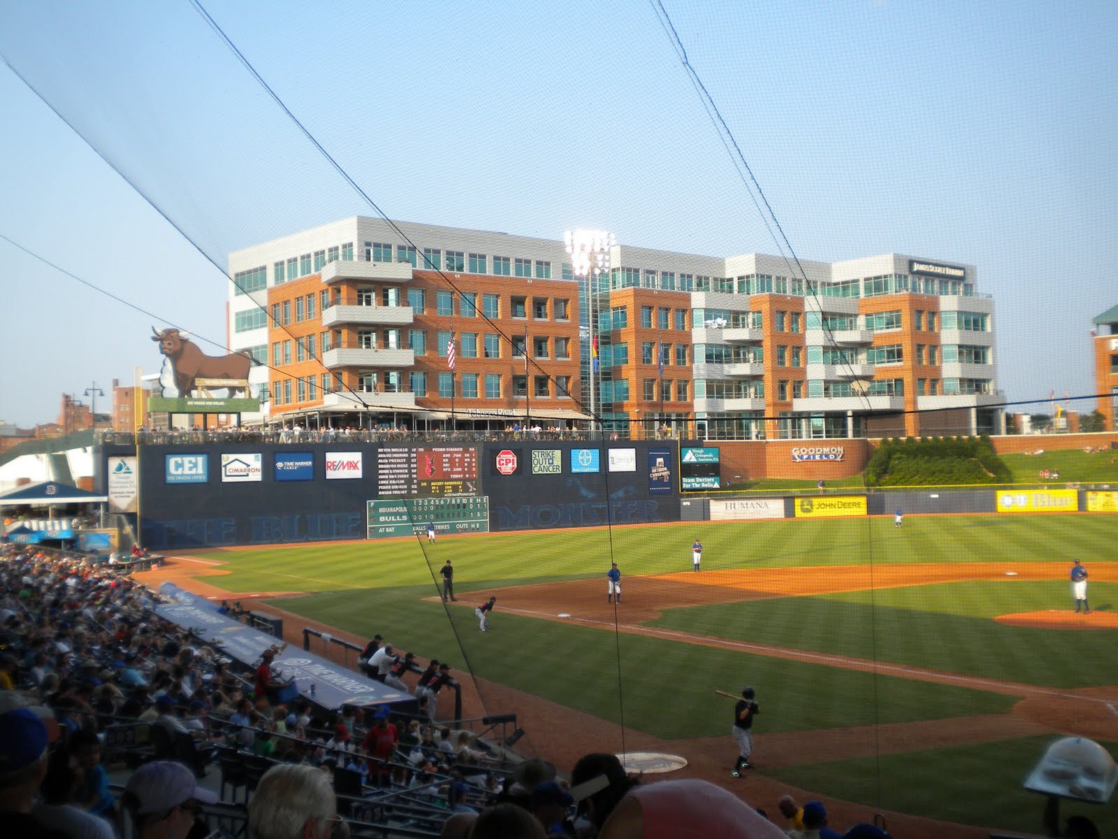 Stadia Arcadia Stadium Report Cards Durham Bulls Athletic Park