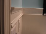 Beadboard With Chair Rail - Designed To Dwell: Tips for Installing Chair Rail ... - Create a panel effect with this popular decorative trim moulding.