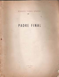 Roberto T. Speroni: Tapa de "Padre Final"