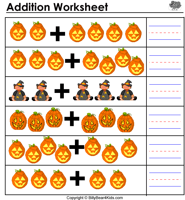 Halloween Math Printables