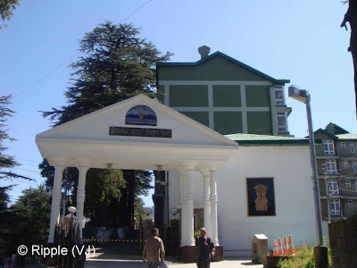 Posted by Ripple (VJ) : Main places to visit in Shimla Town: Himachal Vidhan Sabha, Shimla