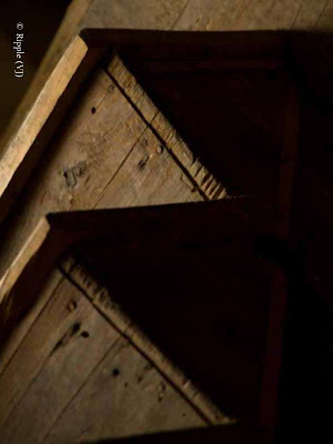 Posted by Ripple (VJ) : My Homoetown : Hamirpur, Himachal Pradesh : Wooden stairs in an old house... 