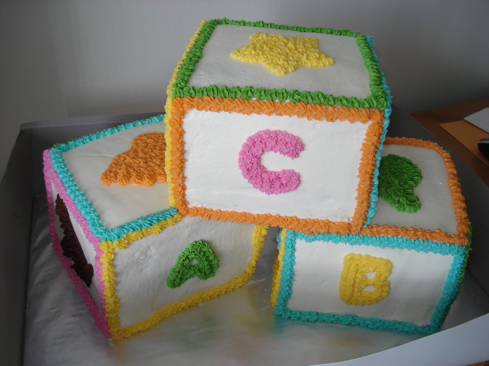 Kims Cakes and Crumbs Baby Block Cakes