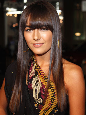 long hairstyles with fringe