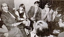 Politieke discussie in De Soos 1970