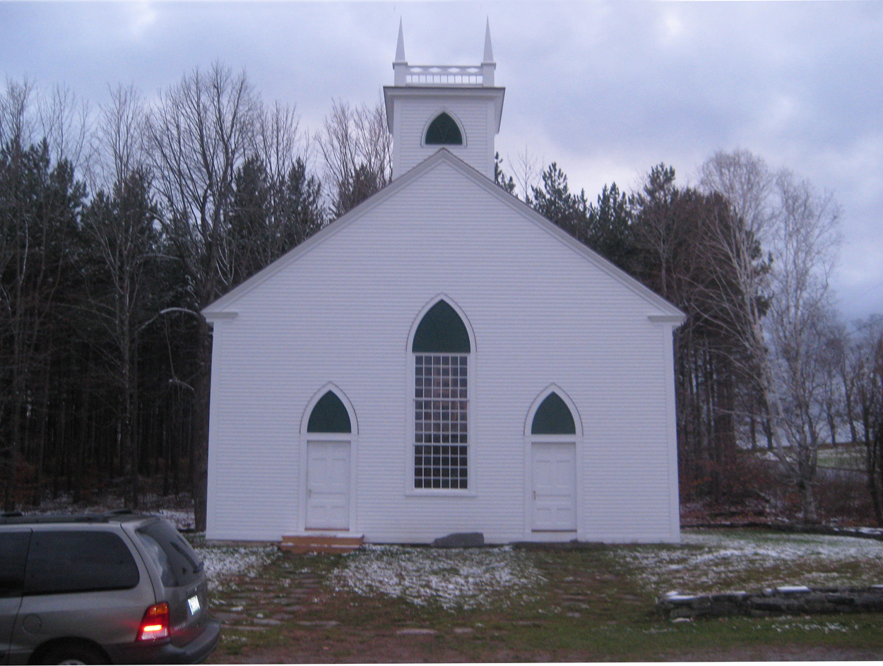 THE DOWNEAST DILETTANTE The Frescoes of South Solon Maine