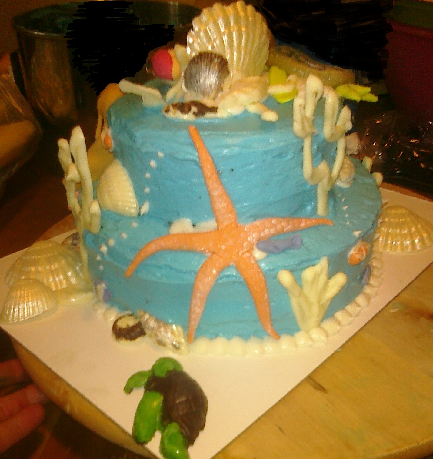 Awesome Cakes by Sarah Under the Sea Baby Shower Cake