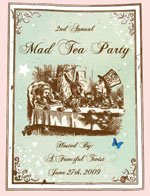 Join us JUNE 27 for Mad hatter's tea party