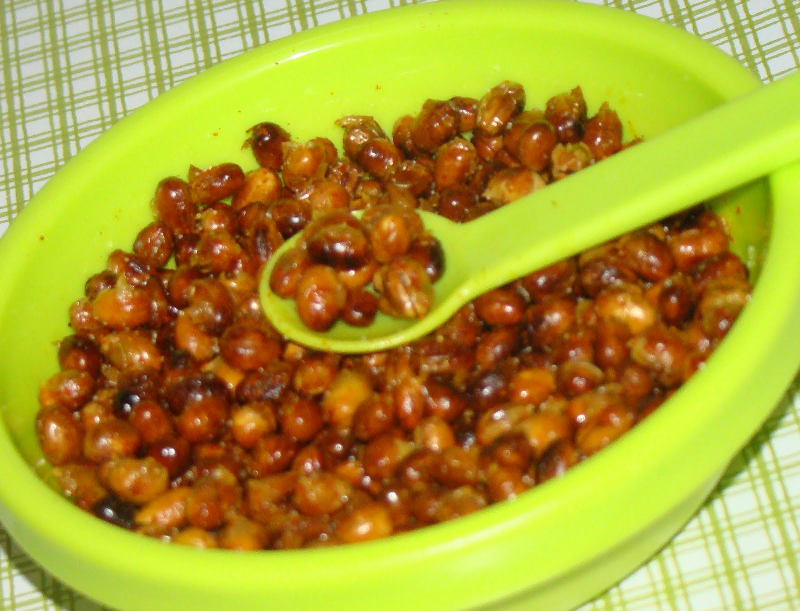 Vasavi's Recipes Roasted Soybeans