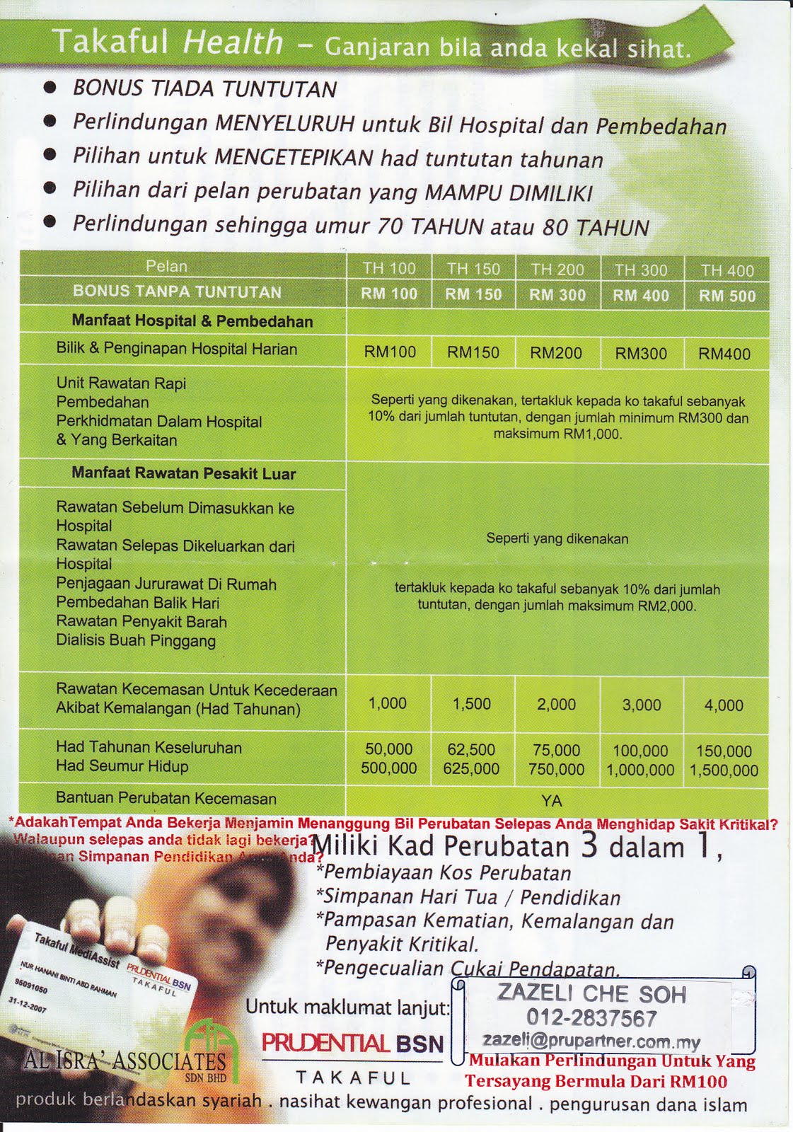 PruBSN Takaful: Flyer Takaful Health