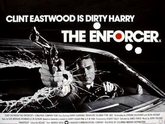 THE ENFORCER Movie POSTER 30x40 Clint Eastwood Tyne Daly Harry Guardino Bradford 