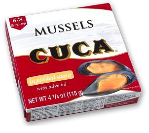 CUCA - Premium canned fish & seafood: MUSSELS