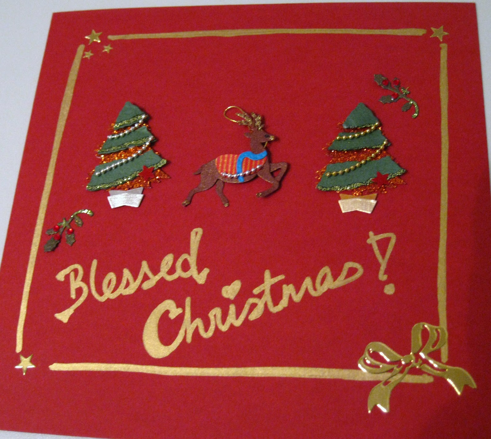 Pris Adventures: Home-made Christmas cards