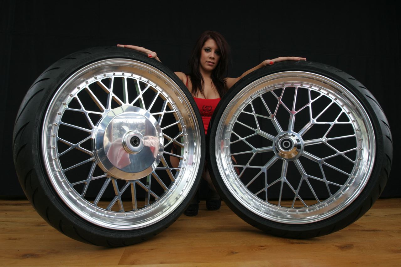 Bmw motorcycle wheel building #6