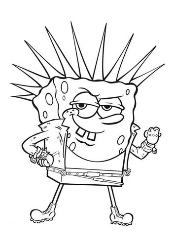 Spongebob Pictures To Color Spongebob Pictures