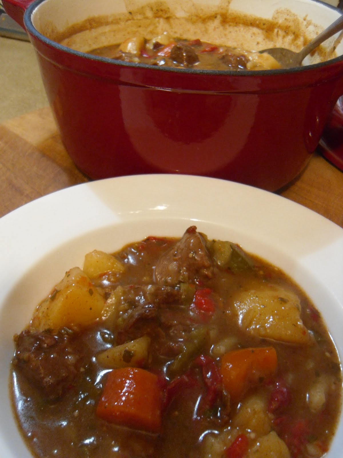 a dash of flavour Springtime Lamb Casserole