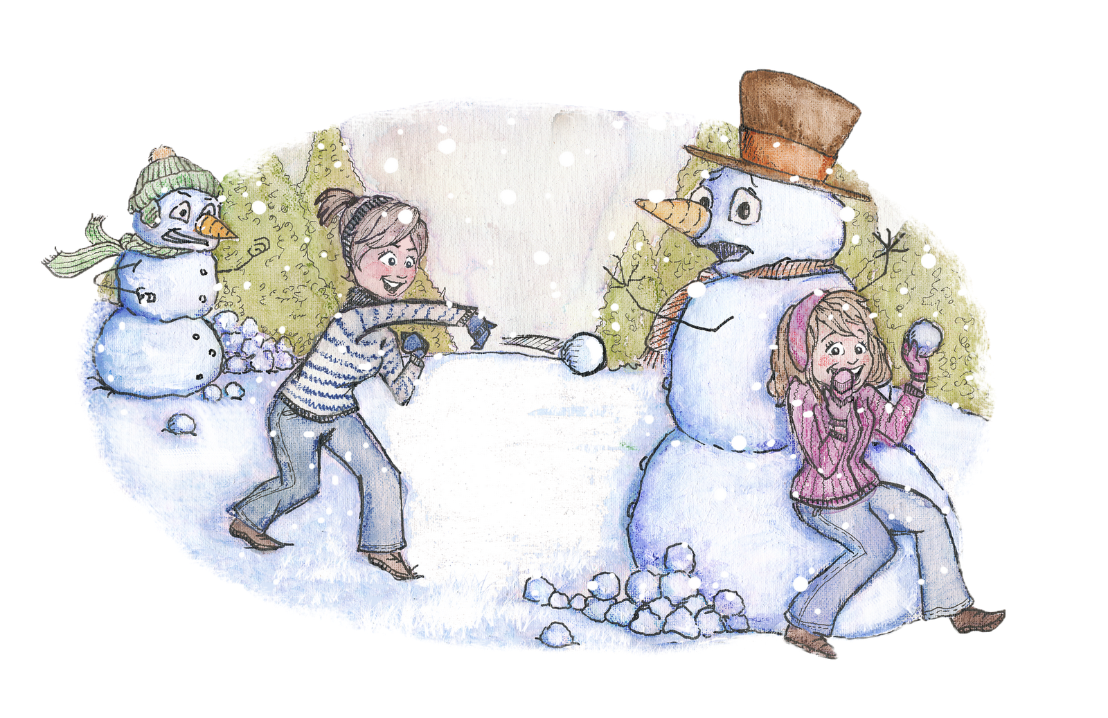 Игра в снежки. Дети играют в снежки. Игра в снежки картинки. Игра в снежки рисунок.