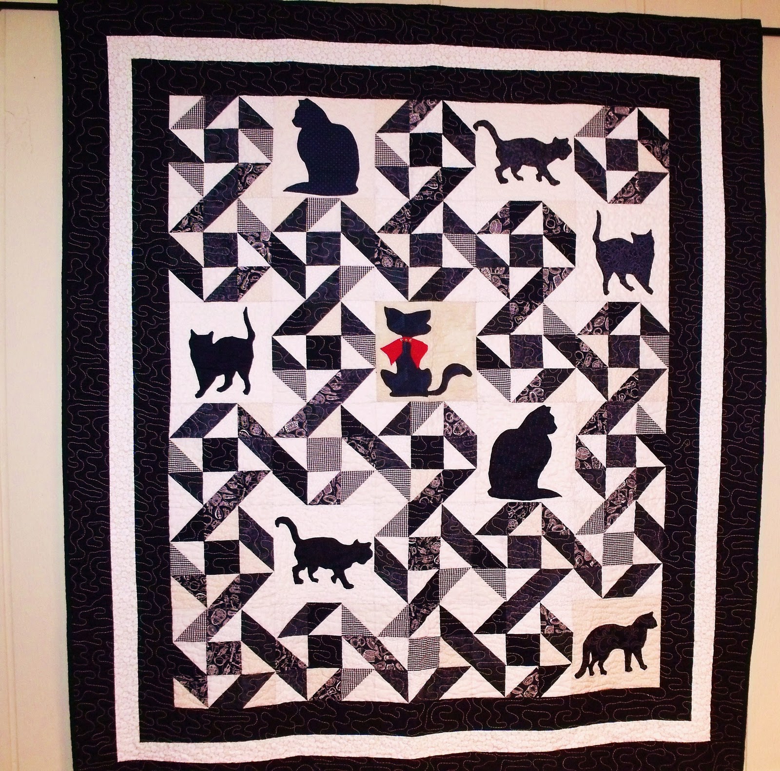 StitchinByTheLake Tuxedo Cat