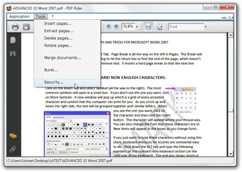 Pdf Rider Free Magskull Informatica e tudo mais...: PDF Rider - Manipulador de PDF