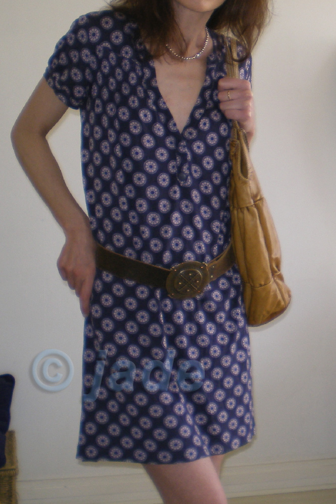 Le vide dressing de JadeV (VENDUE) Robe babydoll imprimé 70's La