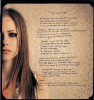Encarte: Avril Lavigne - Let Go - Encartes Pop