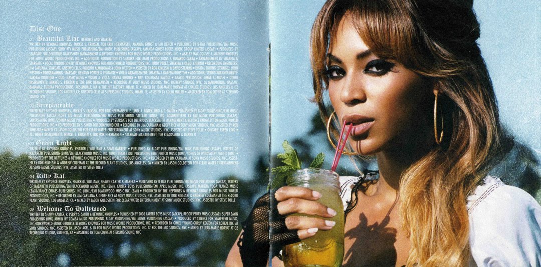 Encarte: Beyoncé - B'Day (Deluxe Edition) - Encartes Pop