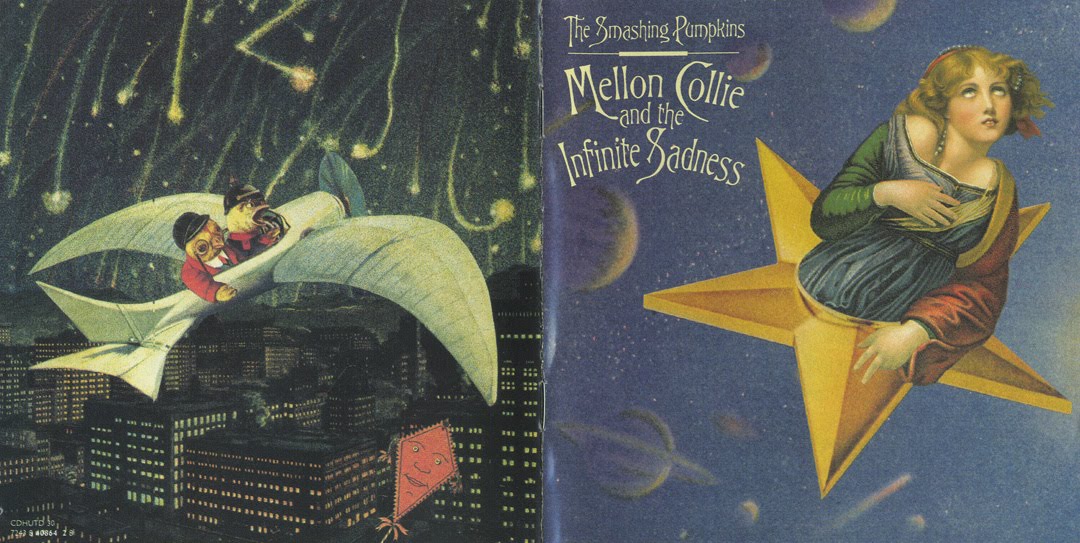 Encarte: The Smashing Pumpkins - Mellon Collie and the Infinite Sadness.