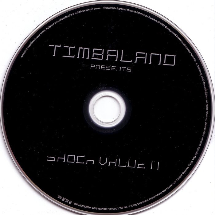 Encarte Timbaland Shock Value II Encartes Pop