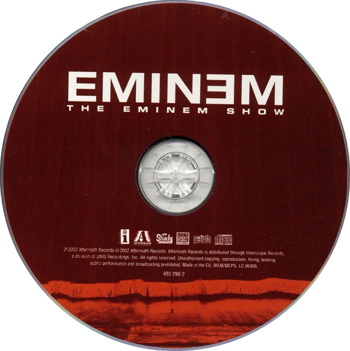 Encarte: Eminem - The Eminem Show.